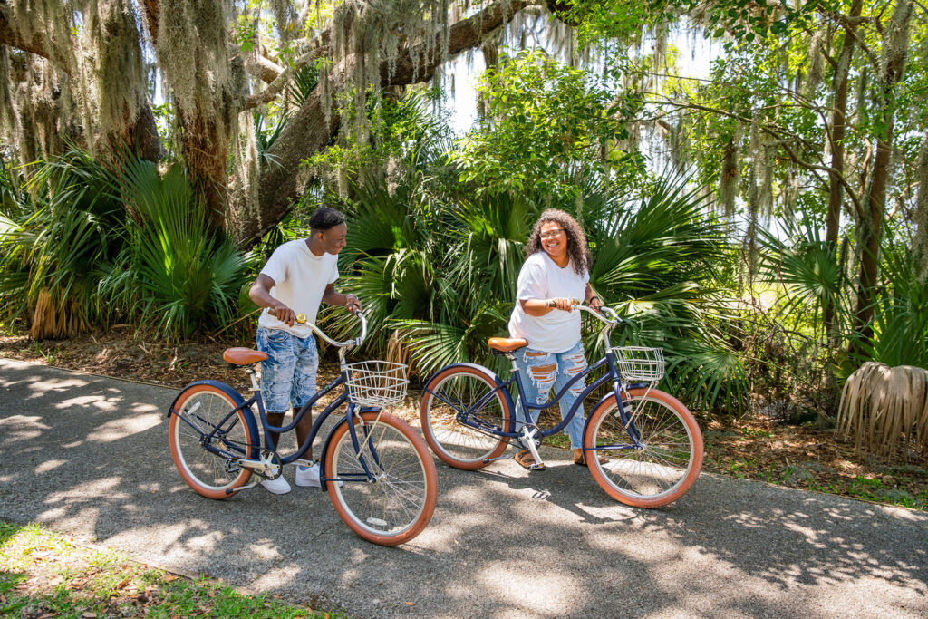 Biking on Jekyll Island