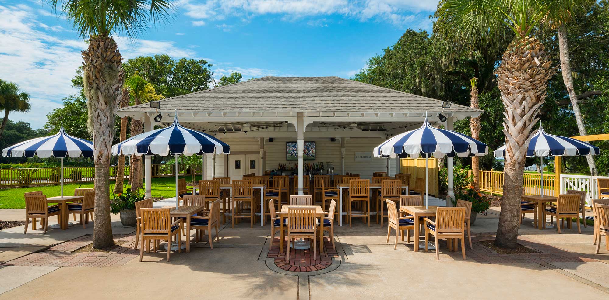 The Pool House • Jekyll Island, • Vacation, Conservation, and