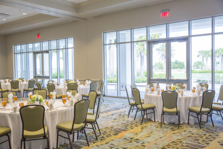 Tablescapes at Jekyll Island Convention Center