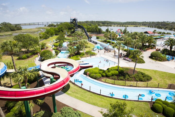 Attractions at Summer Waves Water Park