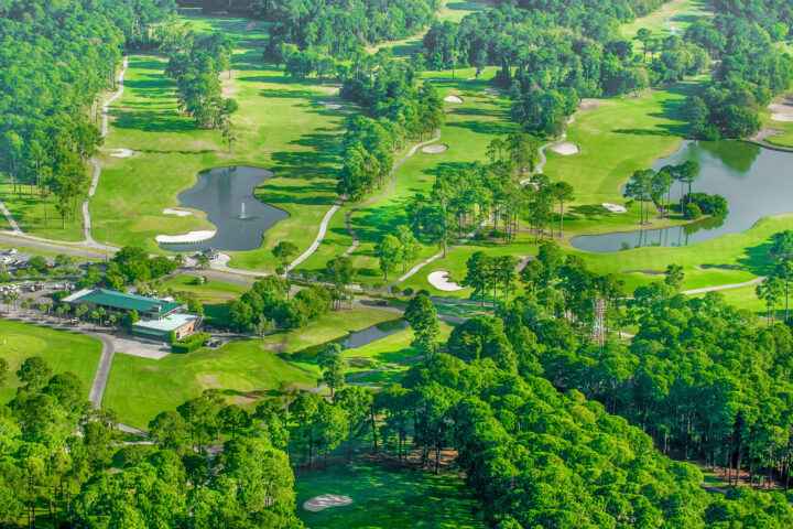 Oleander Golf Course Aerial