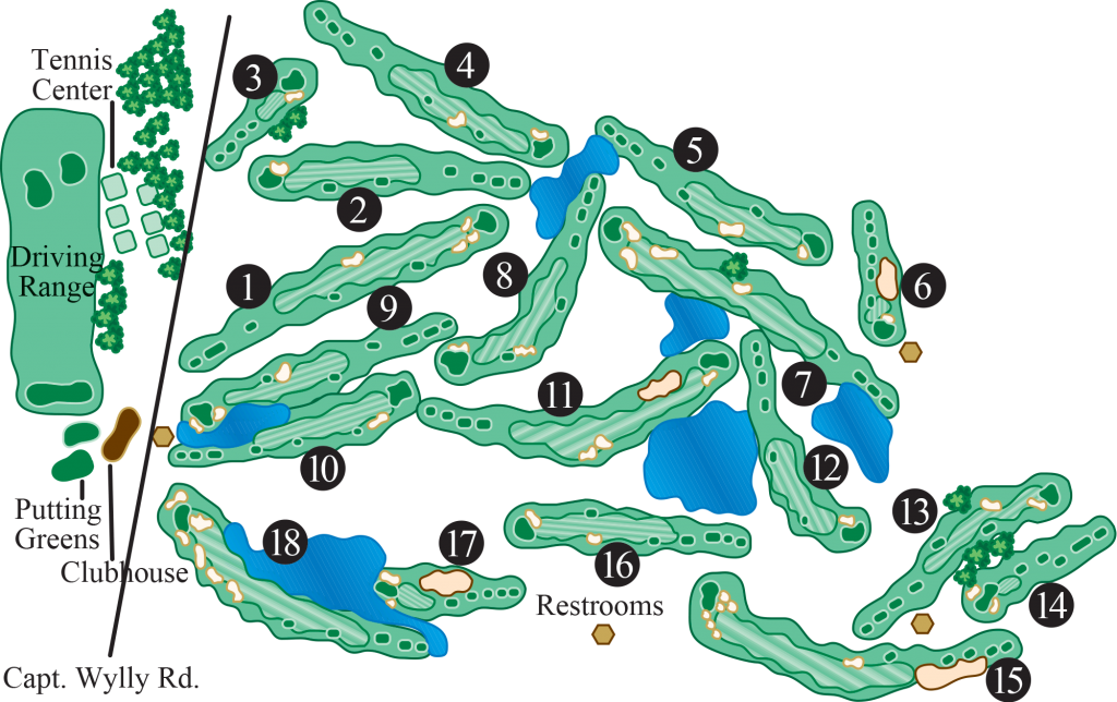 Pine Lakes Course • Jekyll Island, • Vacation, Conservation