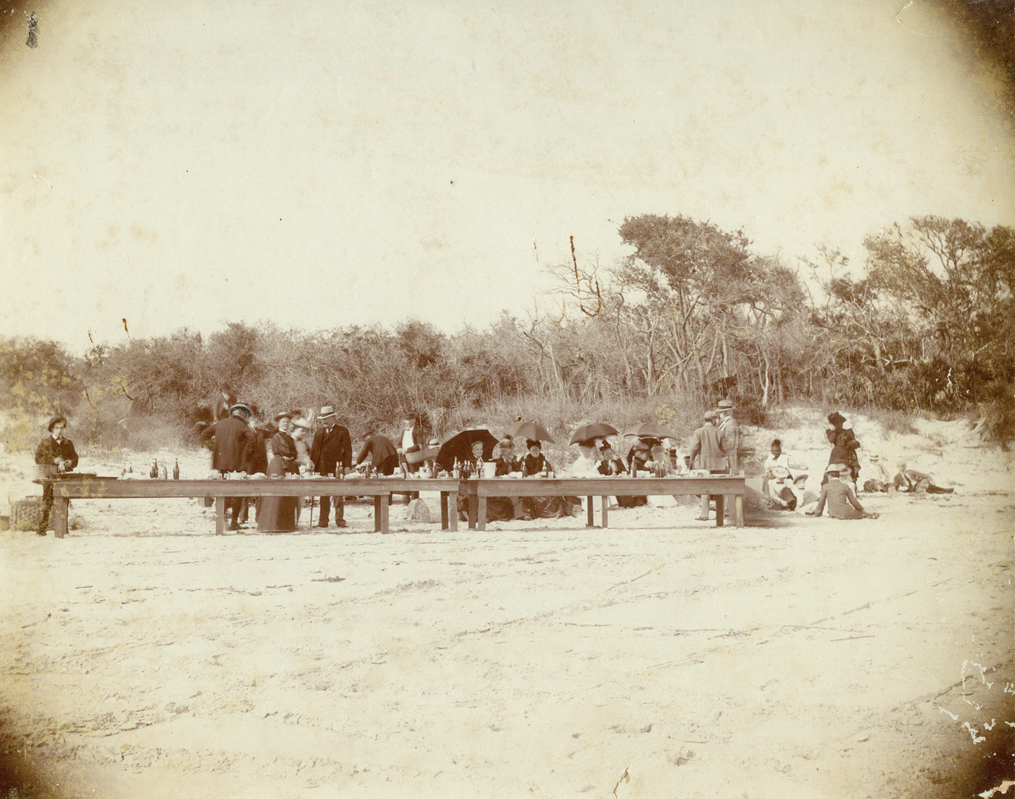 1901 Jekyll Island Beach Picnic