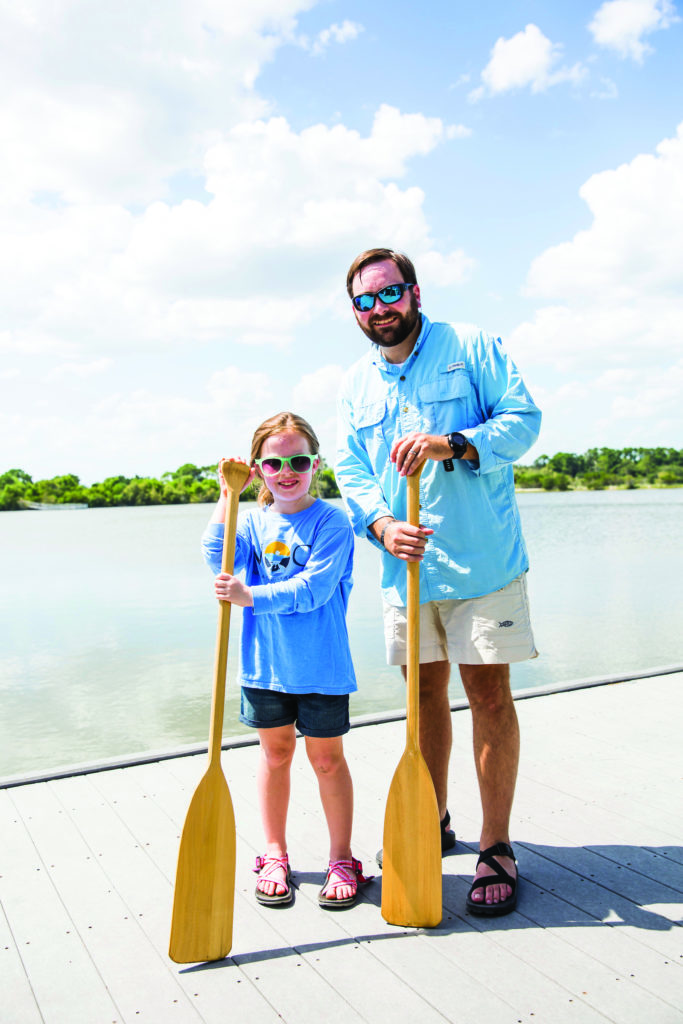 Paddling on Jekyll Island