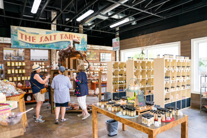 The Salt Table interior on Jekyll Island