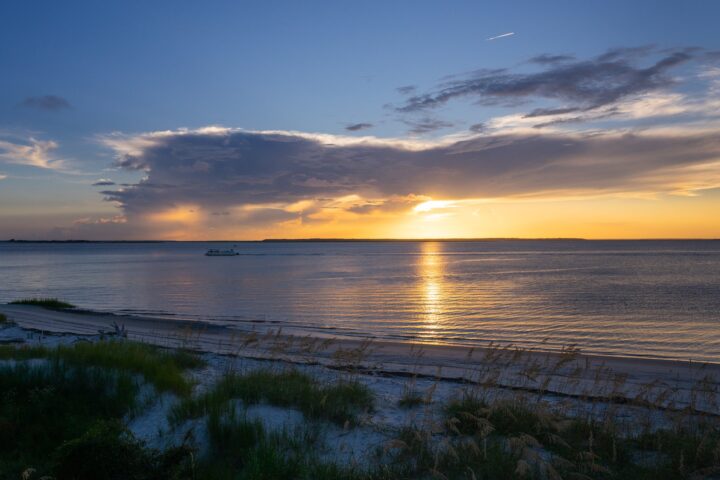 Sunset at St. Andrews Beach Park