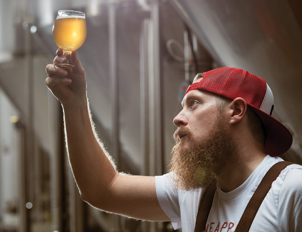 Brewmaster Josh Rachel