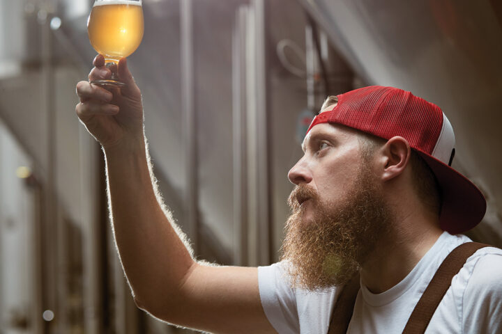 Brewmaster Josh Rachel