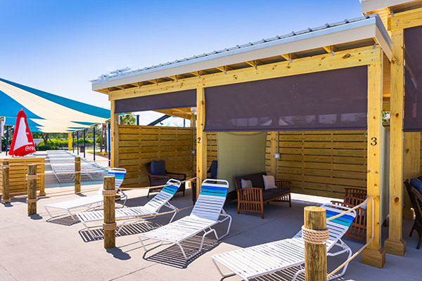 Cabana at Frantic Atlantic Wave Pool