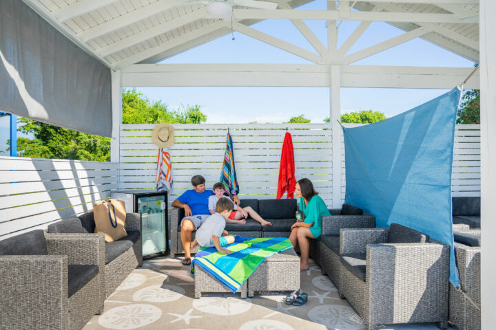 Shark Tooth Cove Cabana