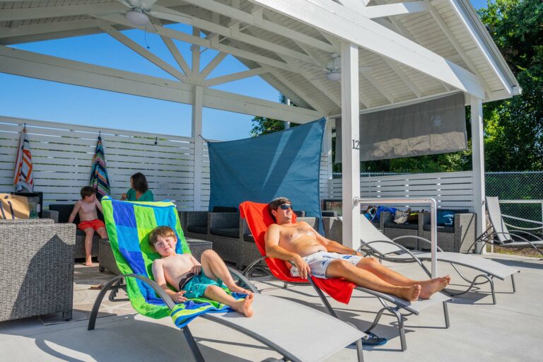 Shark Tooth Cove Cabana at Summer Waves Water Park