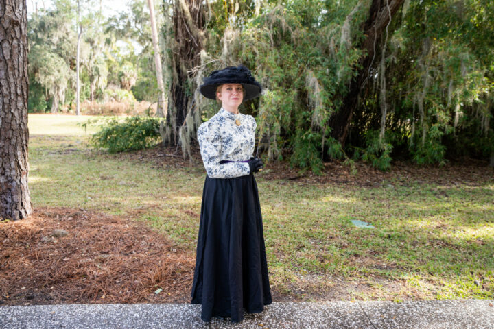 Living history character, Jean Struthers