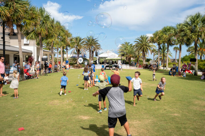 Lawn Games on Village Green at the Seventy-Fifth Street Party